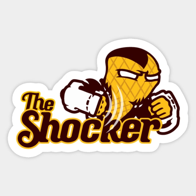 The Shocker Sticker by TheSneakyPeach